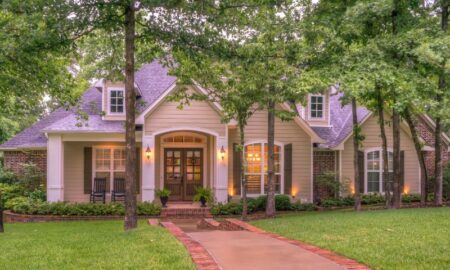 Beautiful home with landscaped yard